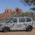 Extreme desert heat test for London’s range-extended electric taxi cab